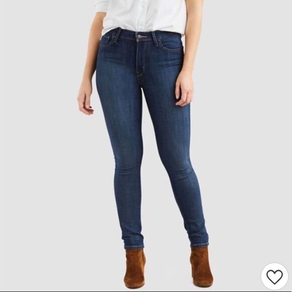 Levi's Women's 721 High-Rise Skinny Jeans 24 31 - Picture 1 of 5